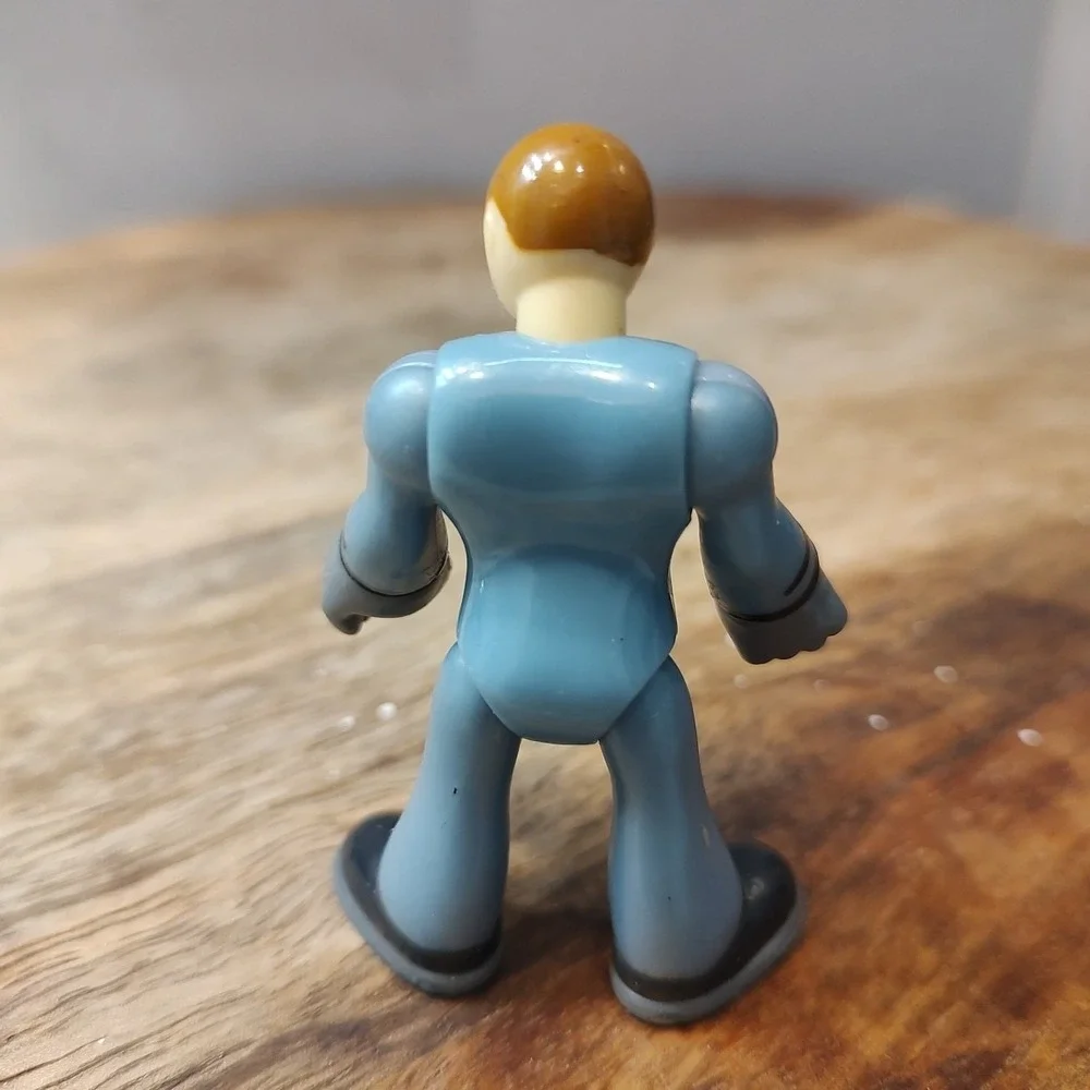 Imaginext Grey Astronaut Guy Man Mini Figure Rare From Space Shuttle Set Playset